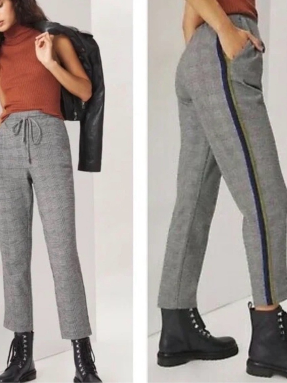 Anthropologie Maeve Bettie plaid trousers